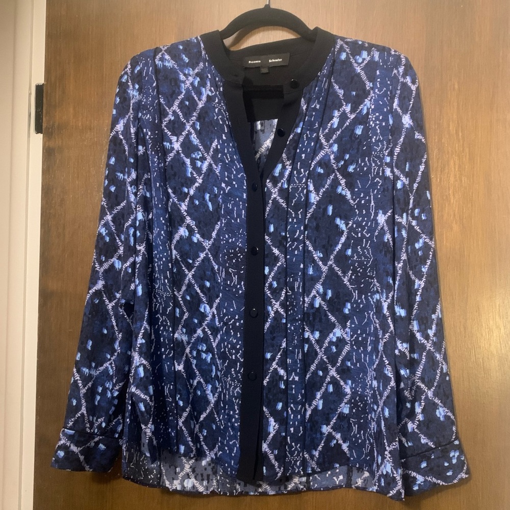 Proenza schouler 100% silk top